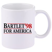 Bartlett’ 98 For America 11oz C Handle Ceramic Mug