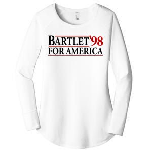 Bartlett’ 98 For America Women's Perfect Tri Tunic Long Sleeve Shirt