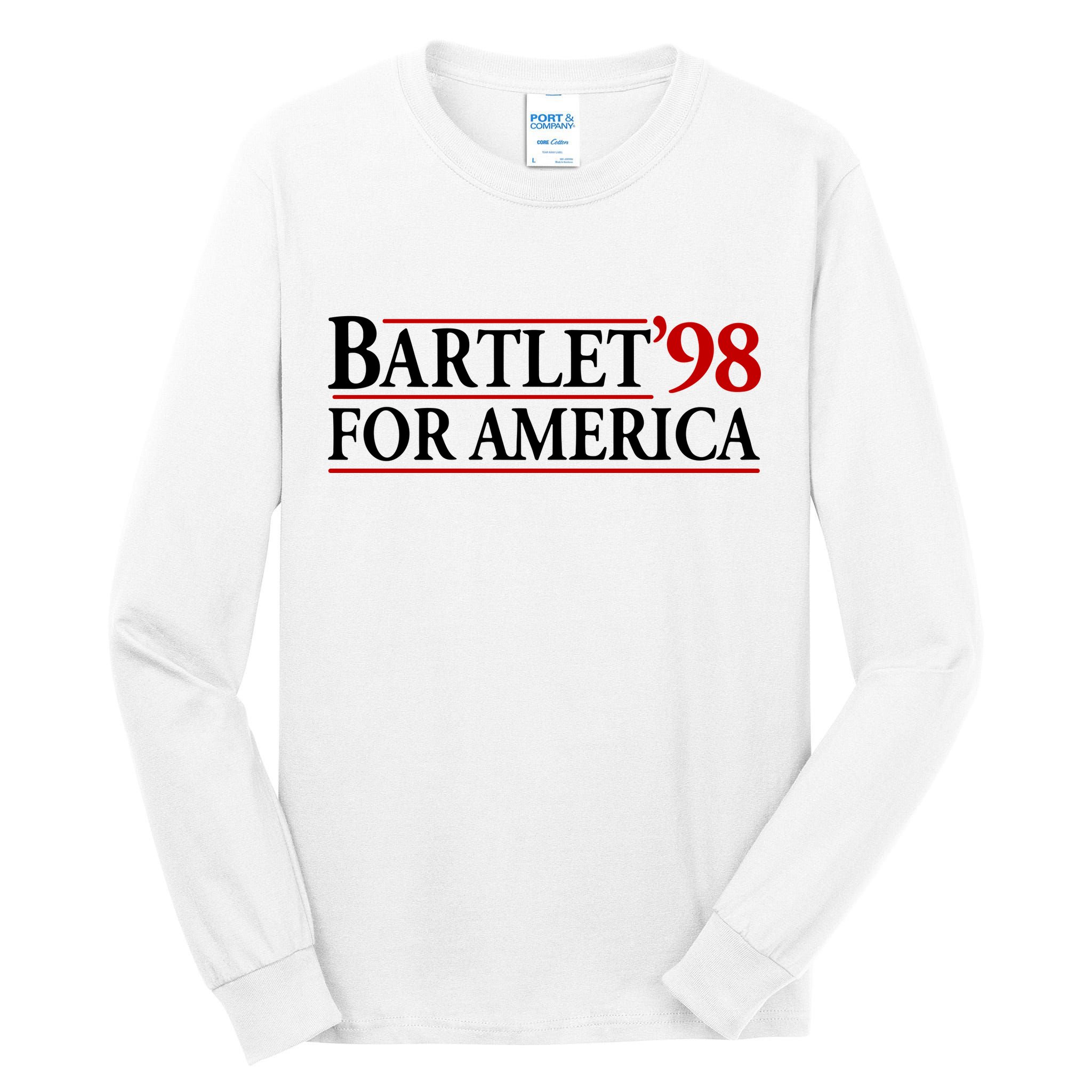 Bartlett’ 98 For America Tall Long Sleeve T-Shirt