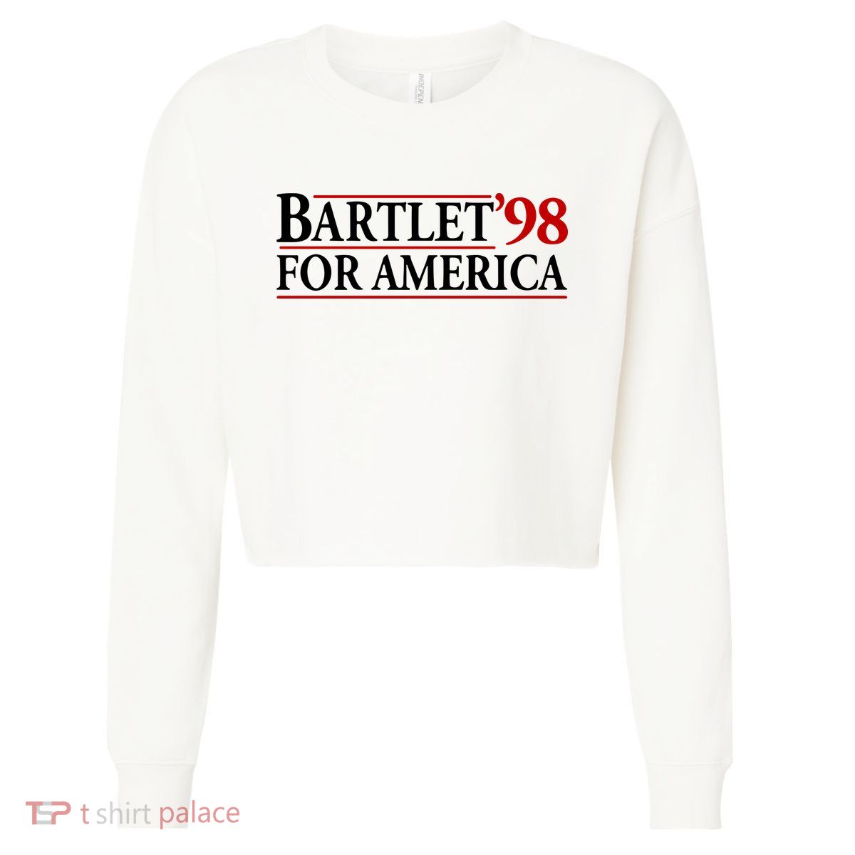 Bartlett’ 98 For America Cropped Pullover Crew