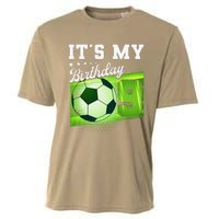 Birthday 9 Soccer Its My 9th Birthday Soccer Cooling Performance Crew T-Shirt