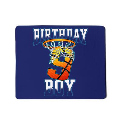 Boy 9 Years Old Birthday Gifts Basketball Person Mousepad