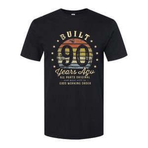 Built 90 Years Ago All Parts Original Gifts 90th Birthday Softstyle CVC T-Shirt