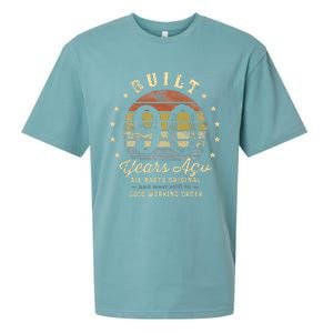 Built 90 Years Ago All Parts Original Gifts 90th Birthday Sueded Cloud Jersey T-Shirt