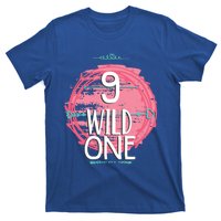 Birthday 9 Years Old Wild One Family Matching Gift T-Shirt