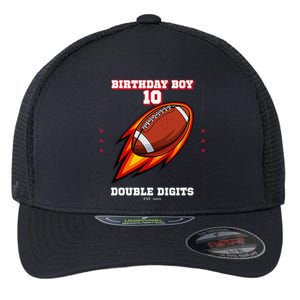 Birthday Age 10 Football Double Digits 2013 Flexfit Unipanel Trucker Cap