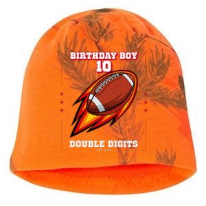 Birthday Age 10 Football Double Digits 2013 Kati - Camo Knit Beanie