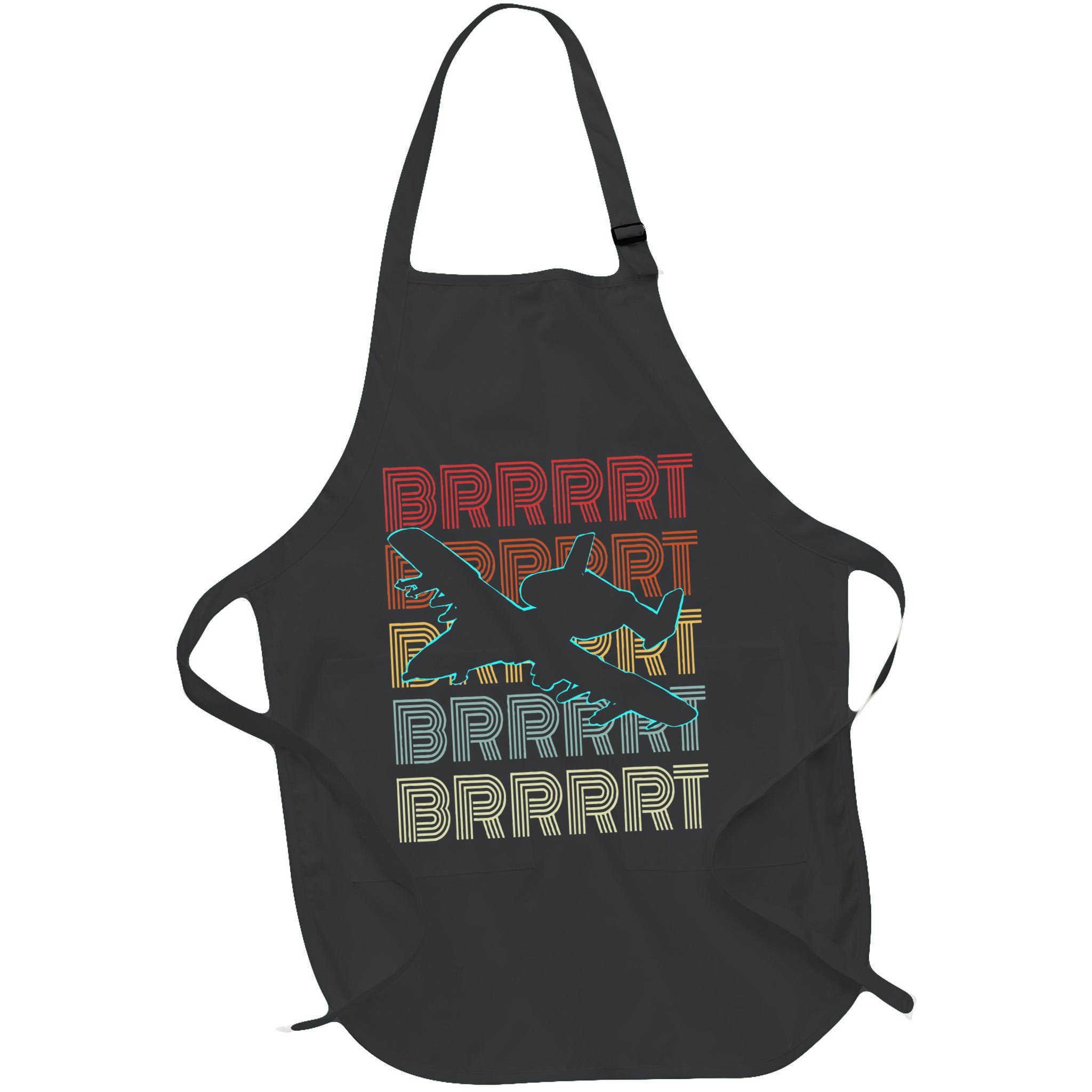 Brrrrt A 10 Warthog Vintage Retro Style Apron