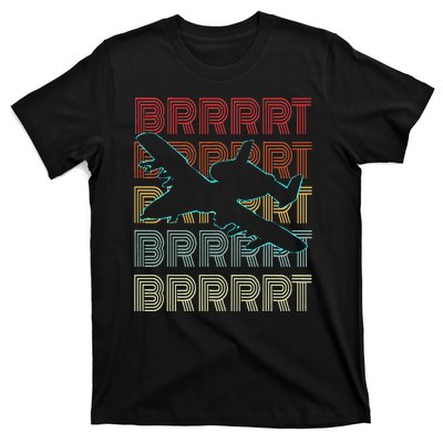 Brrrrt A 10 Warthog Vintage Retro Style T-Shirt