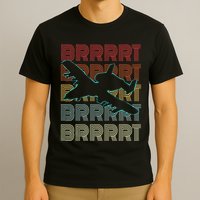 Brrrrt A 10 Warthog Vintage Retro Style T-Shirt