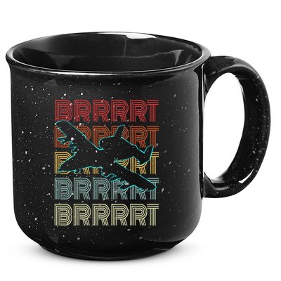 Brrrrt A 10 Warthog Vintage Retro Style 15oz Campfire Ceramic Mug