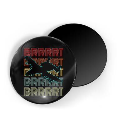 Brrrrt A 10 Warthog Vintage Retro Style Magnet