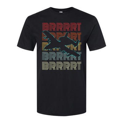 Brrrrt A 10 Warthog Vintage Retro Style Softstyle CVC T-Shirt