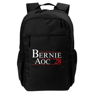 Bernie AOC 2028 Bernie Sanders Alexandria Cortez For President Democrat Party Backpack