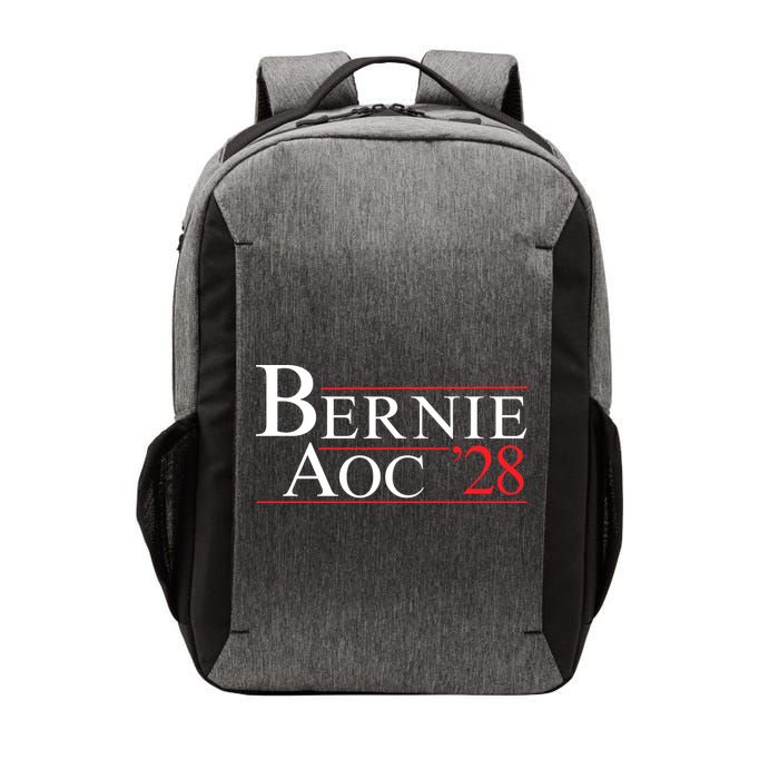 Bernie AOC 2028 Bernie Sanders Alexandria Cortez For President Democrat Party Vector Backpack