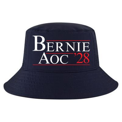 Bernie AOC 2028 Bernie Sanders Alexandria Cortez For President Democrat Party Cool Comfort Performance Bucket Hat