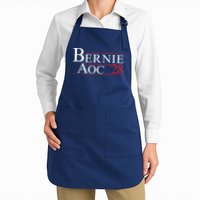 Bernie AOC 2028 Bernie Sanders Alexandria Cortez For President Democrat Party Apron