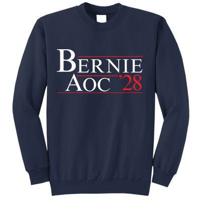 Bernie AOC 2028 Bernie Sanders Alexandria Cortez For President Democrat Party Sweatshirt