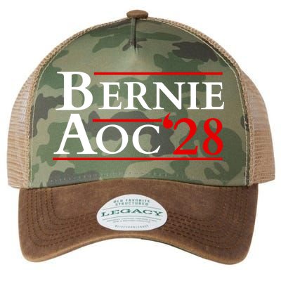 Bernie AOC 2028 Bernie Sanders Alexandria Cortez President  Legacy Tie Dye Trucker Hat
