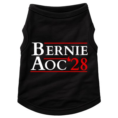Bernie AOC 2028 Bernie Sanders Alexandria Cortez President  Doggie Tank