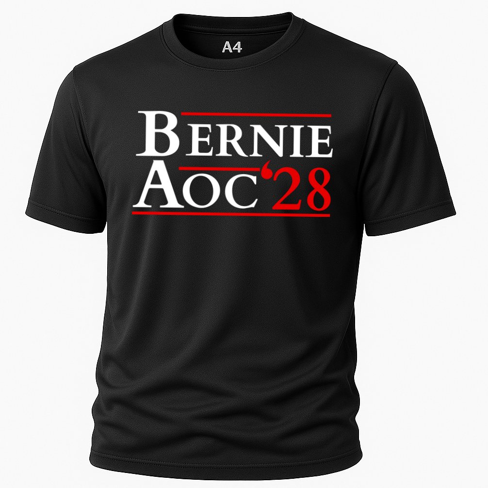 Bernie AOC 2028 Bernie Sanders Alexandria Cortez President  Cooling Performance Crew T-Shirt