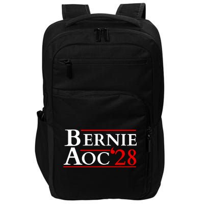 Bernie AOC 2028 Bernie Sanders Alexandria Cortez President  Impact Tech Backpack