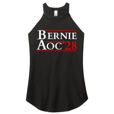 Bernie AOC 2028 Bernie Sanders Alexandria Cortez President  Women's Perfect Tri Rocker Tank