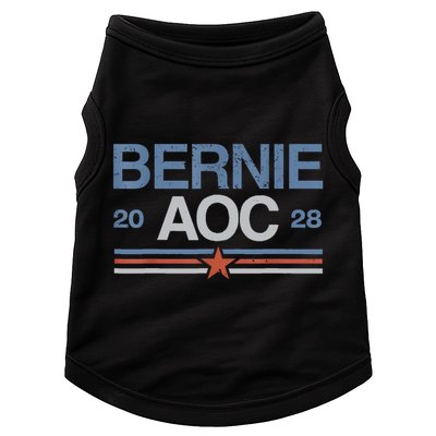 Bernie AOC 2028 For Progressives & Liberals Doggie Tank