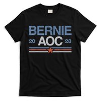 Bernie AOC 2028 For Progressives & Liberals T-Shirt