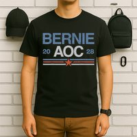 Bernie AOC 2028 For Progressives & Liberals T-Shirt