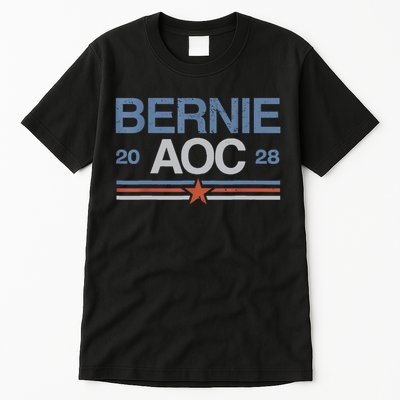 Bernie AOC 2028 For Progressives & Liberals Tall T-Shirt