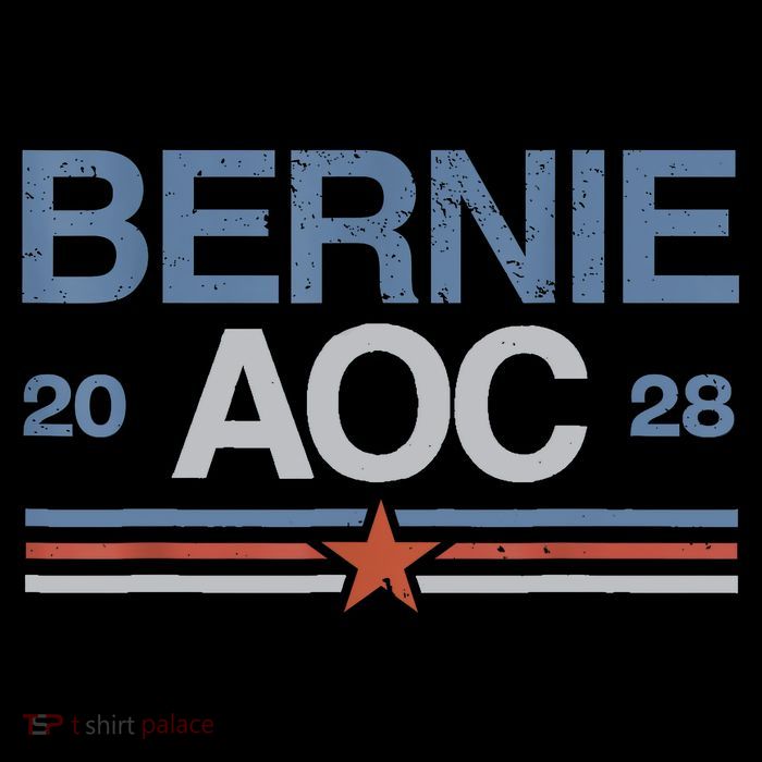 Bernie AOC 2028 For Progressives & Liberals Tall T-Shirt