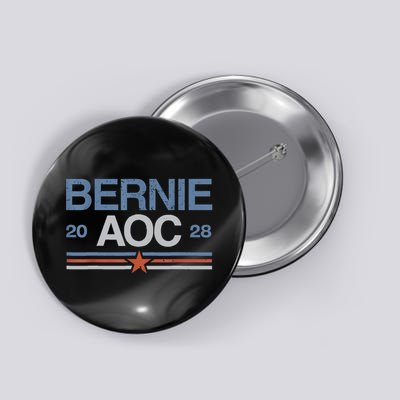 Bernie AOC 2028 For Progressives & Liberals Button