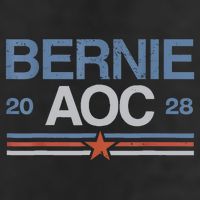 Bernie AOC 2028 For Progressives & Liberals 25L Jumbo Tote