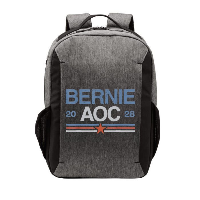 Bernie AOC 2028 For Progressives & Liberals Vector Backpack