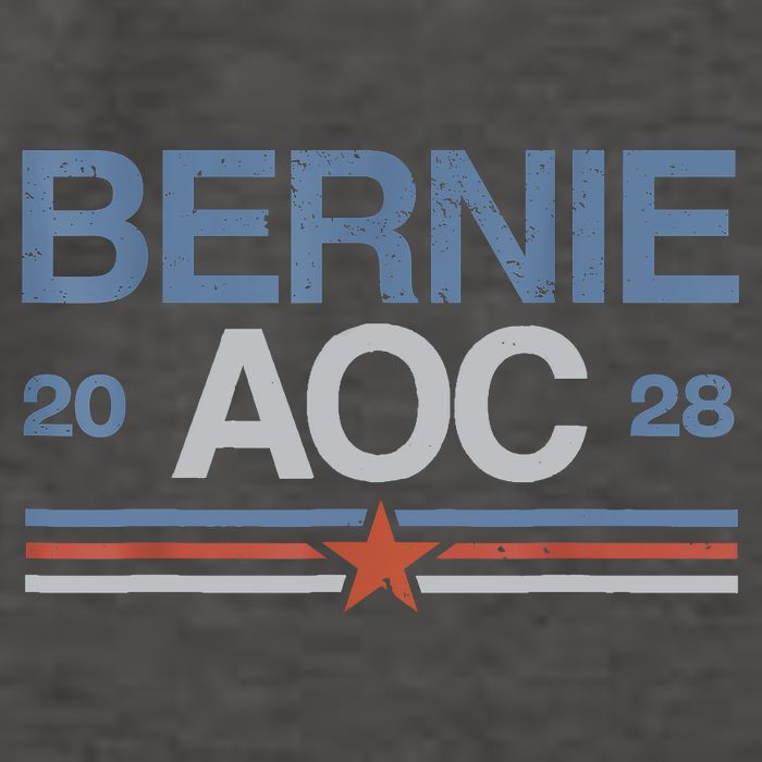 Bernie AOC 2028 For Progressives & Liberals Vector Backpack