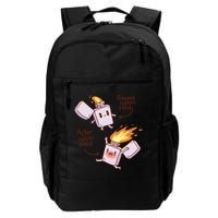 Before And After Indian Food Funny Backpack