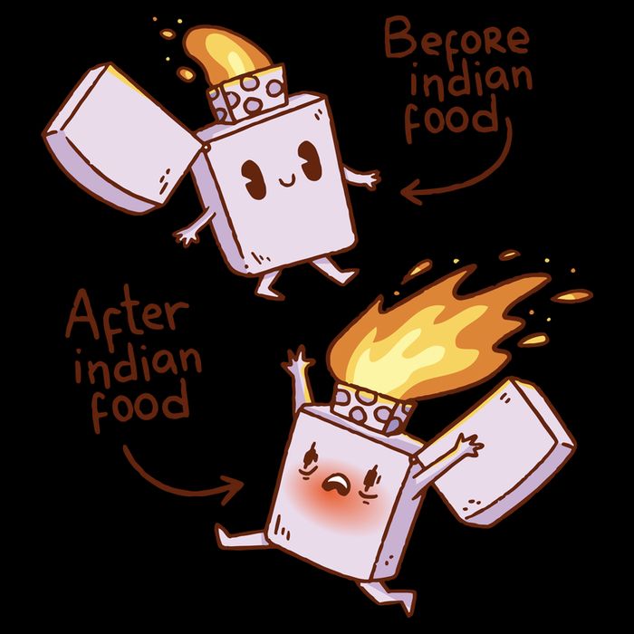 Before And After Indian Food Funny Backpack