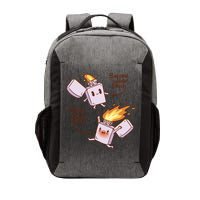 Before And After Indian Food Funny Vector Backpack
