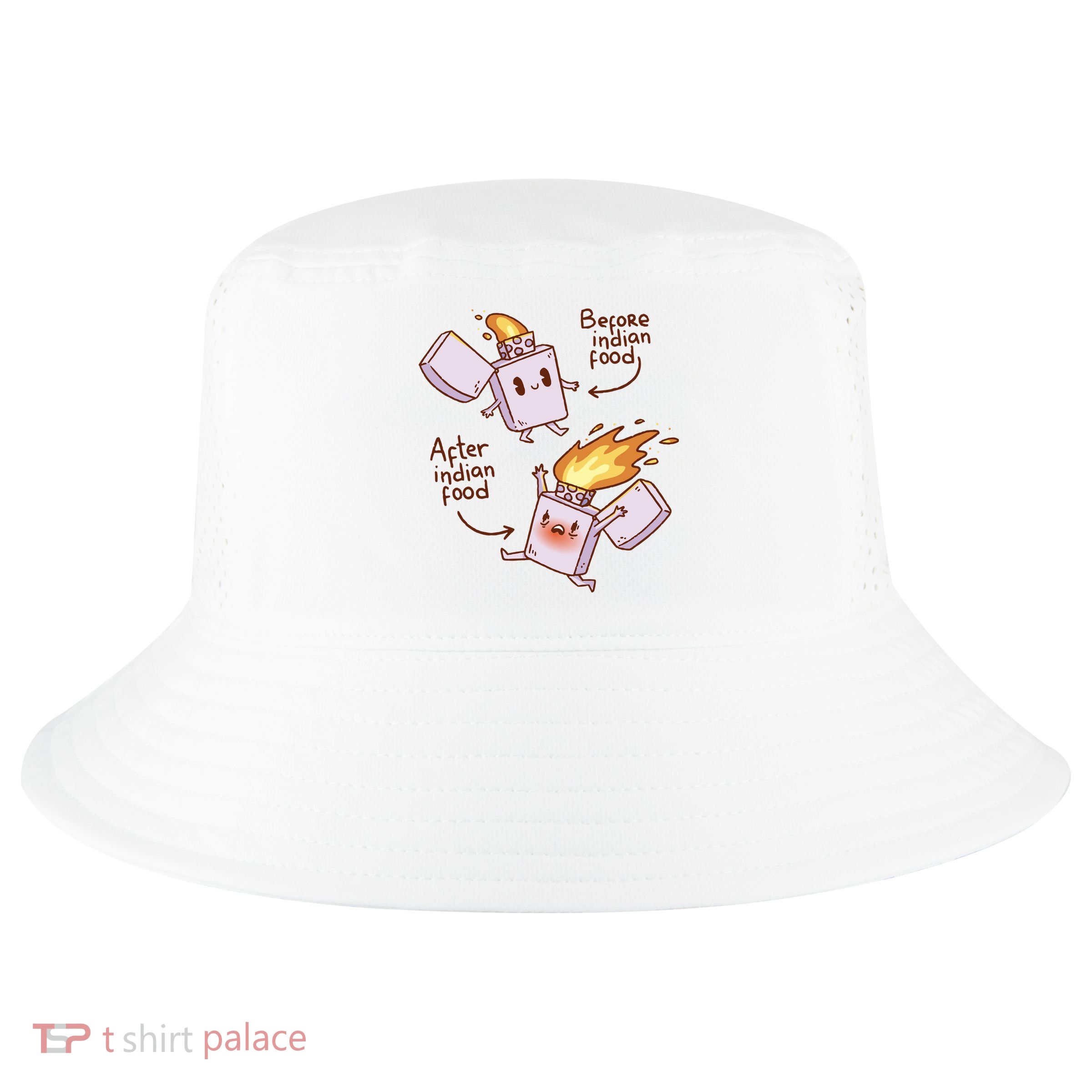 Before And After Indian Food Funny Cool Comfort Performance Bucket Hat
