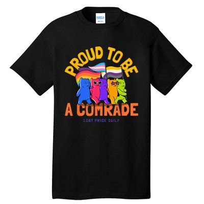 Being An Ally And Allyship LGBT Tall T-Shirt