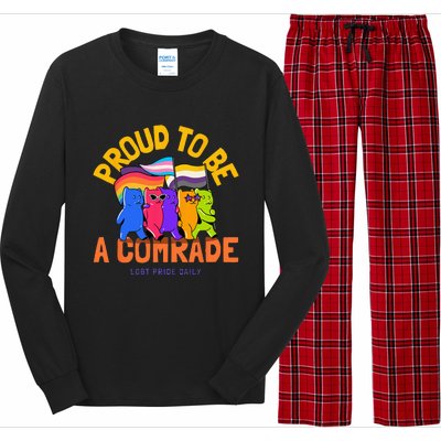 Being An Ally And Allyship LGBT Long Sleeve Pajama Set