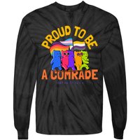 Being An Ally And Allyship LGBT Tie-Dye Long Sleeve Shirt