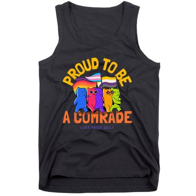 Being An Ally And Allyship LGBT Tank Top