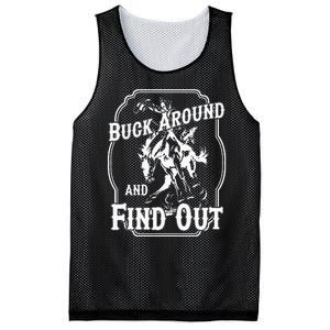 Buck Around And Find Out Mesh Reversible Basketball Jersey Tank