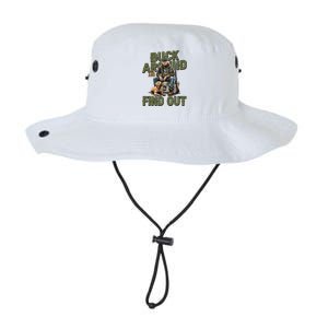 Buck Around And Find Out Funny Trump Camo Hunting Legacy Cool Fit Booney Bucket Hat