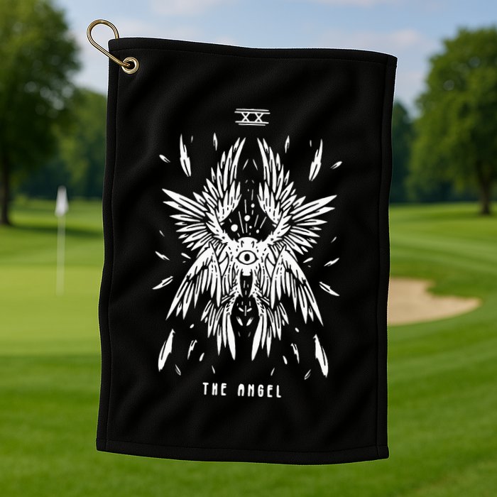 Biblically accurate angel how angels look like in the bible Golf Towel