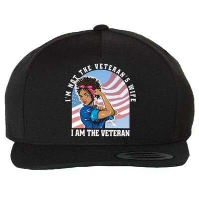 Black African American Veteran VeteranS Day Quote Gift Wool Snapback Cap