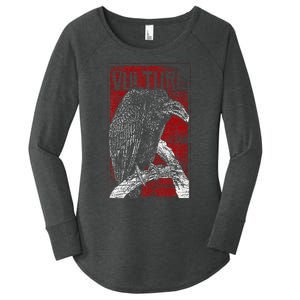 Bird Africa Animal Scavenger Ruppells Griffon Vulture Women's Perfect Tri Tunic Long Sleeve Shirt