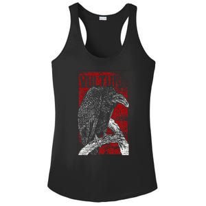 Bird Africa Animal Scavenger Ruppells Griffon Vulture Ladies PosiCharge Competitor Racerback Tank